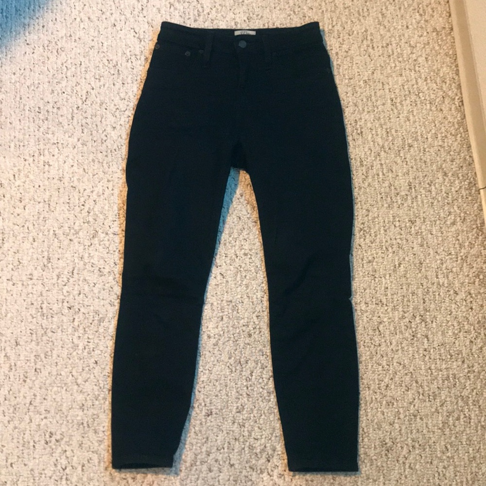 J. Crew Petite Black Skinny Jean